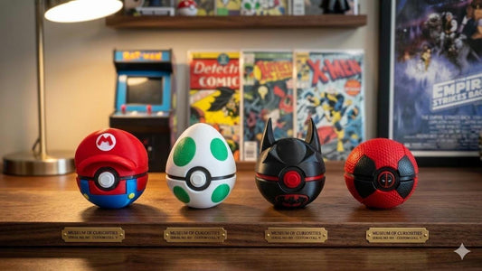 3-D Printed Custom Super-hero & Video Game Poke' Balls