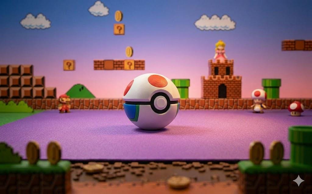 3-D Printed Custom Super-hero & Video Game Poke' Balls